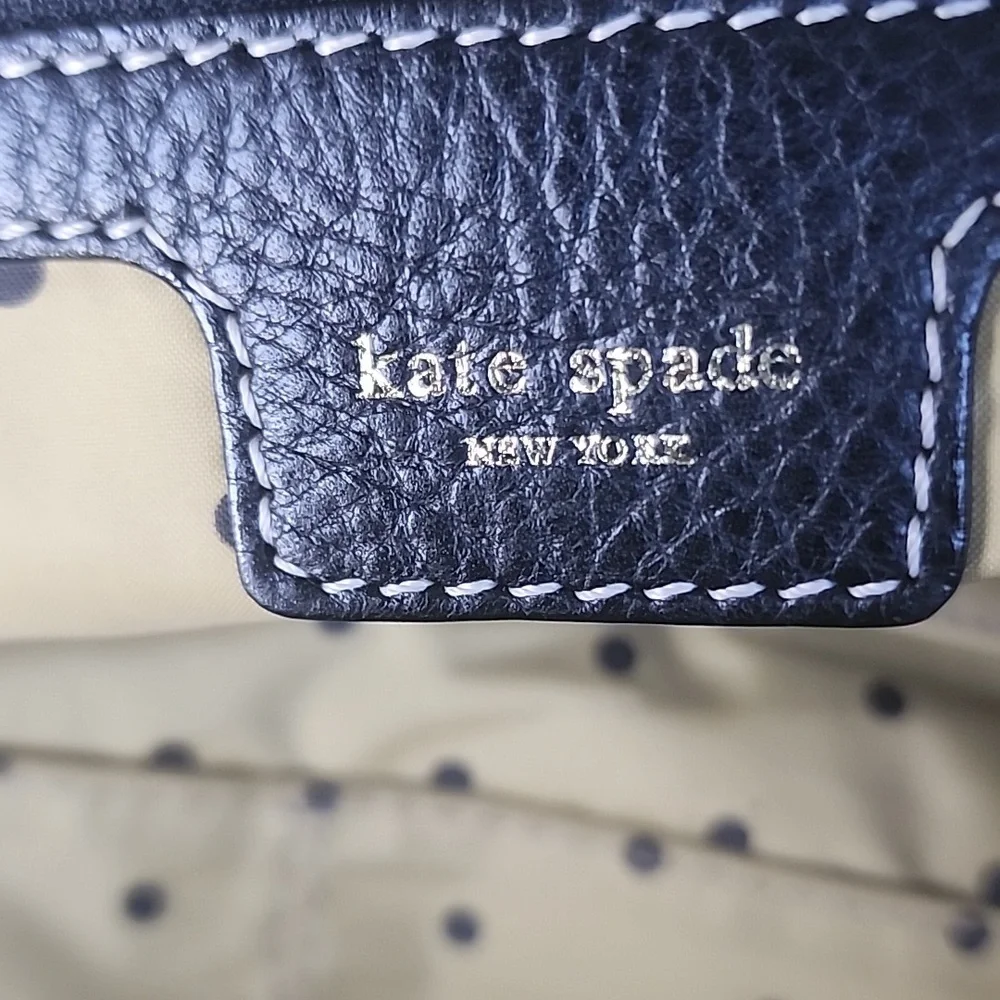 Kate Spade Black and White Geometric Diaper Bag